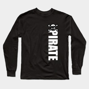 Pirate Skull Long Sleeve T-Shirt